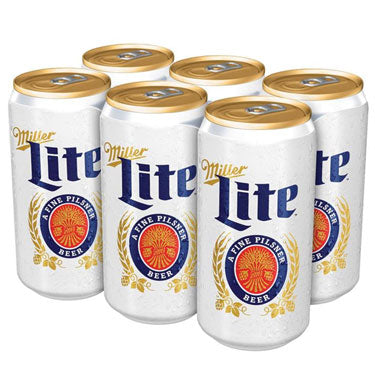 Miller Lite- Lata Six Pack 10 oz