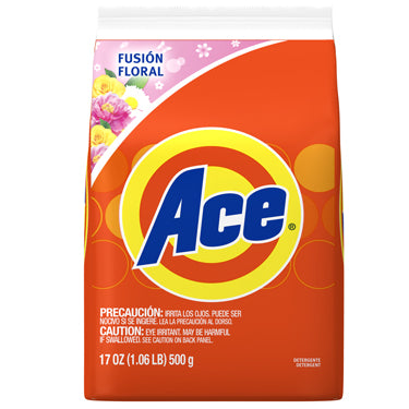 Ace Detergente en Polvo Fusión Floral 17oz