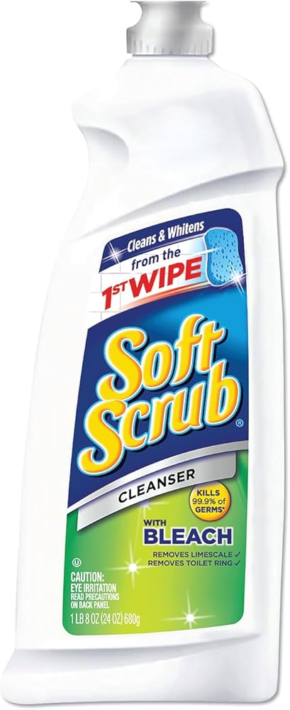 Soft Scrub Cleaner con Bleach 24oz