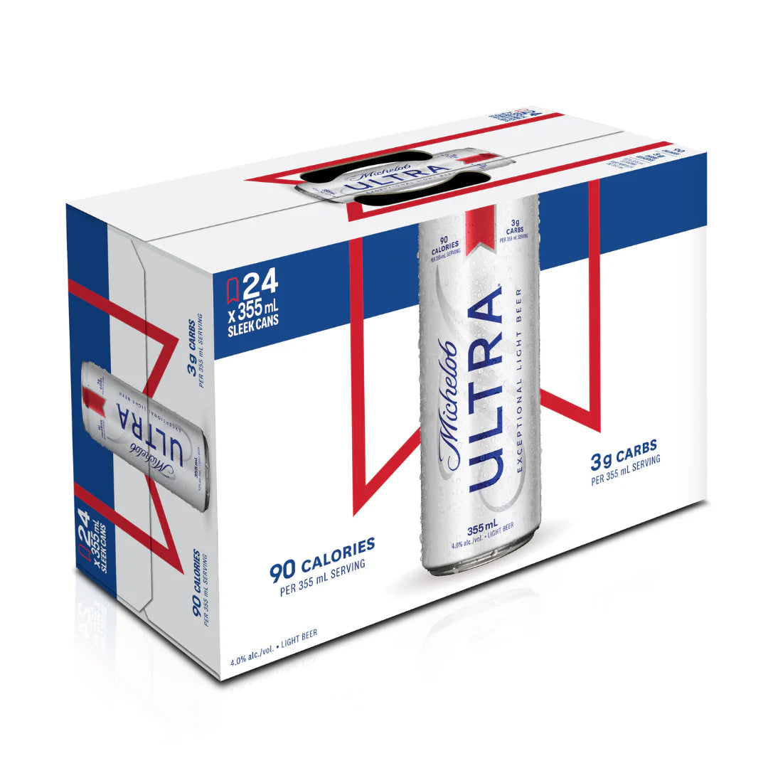 Michelob Ultra- Lata Caja 10oz