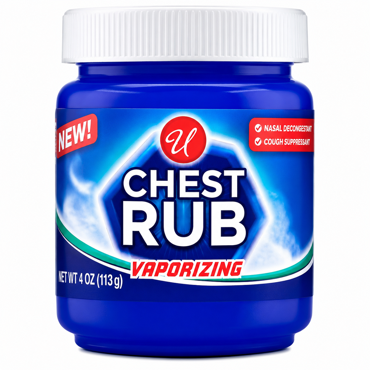 Ungüento Vaporizing Chest Rub U – 4 oz