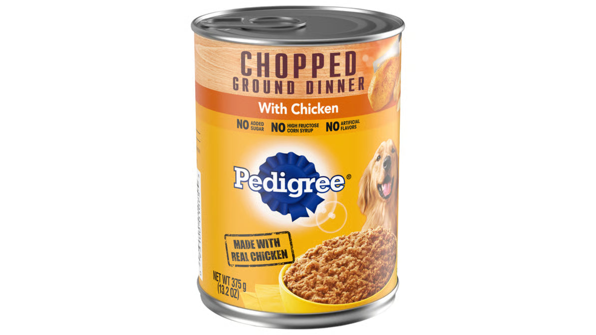 Pedigree – Chopped Ground Dinner Chicken 13.2oz