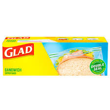 Bolsas Zipper Glad Sandwich