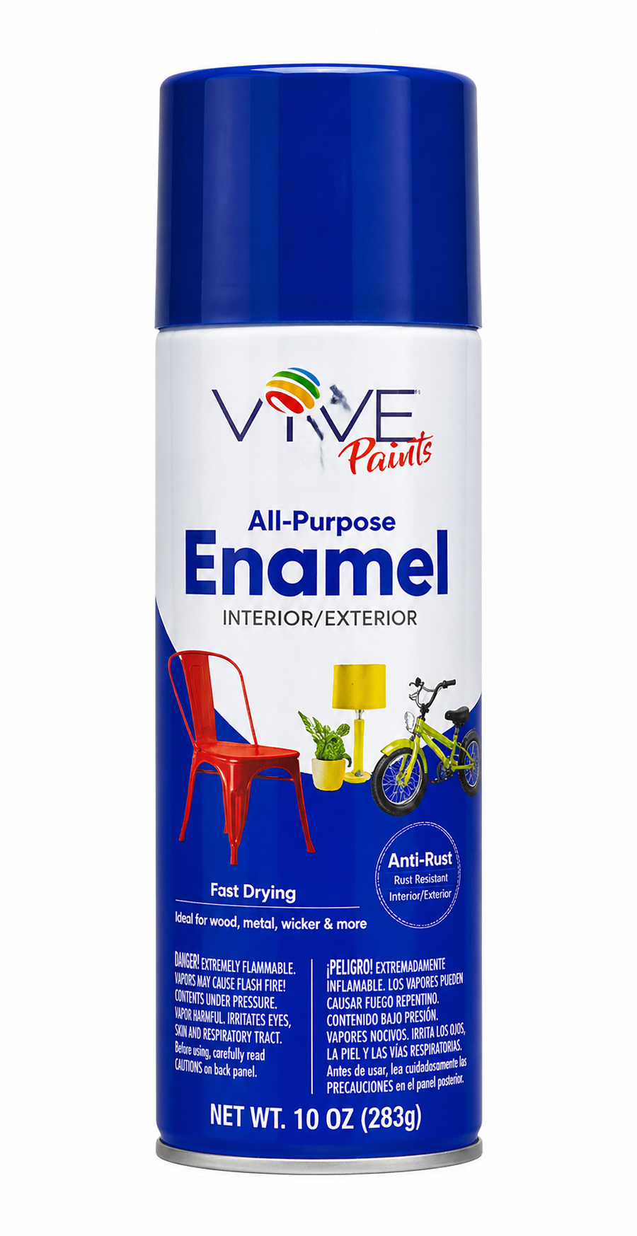 Pintura en Aerosol All-Purpose Enamel (Interior/Exterior) Azul