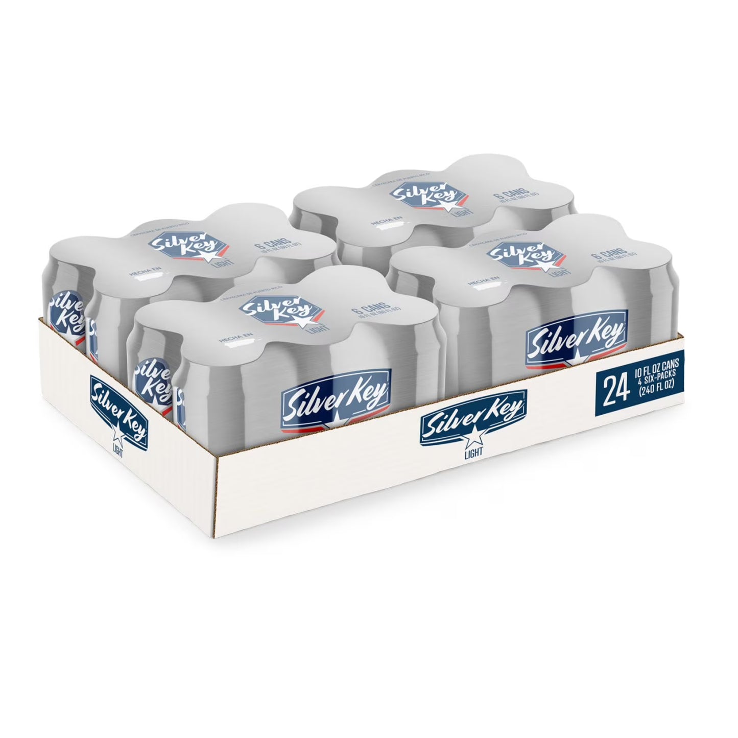 Silver Key Light- Lata Caja 10 oz
