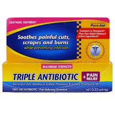 Crema Triple Antibiótico con Alivio del Dolor