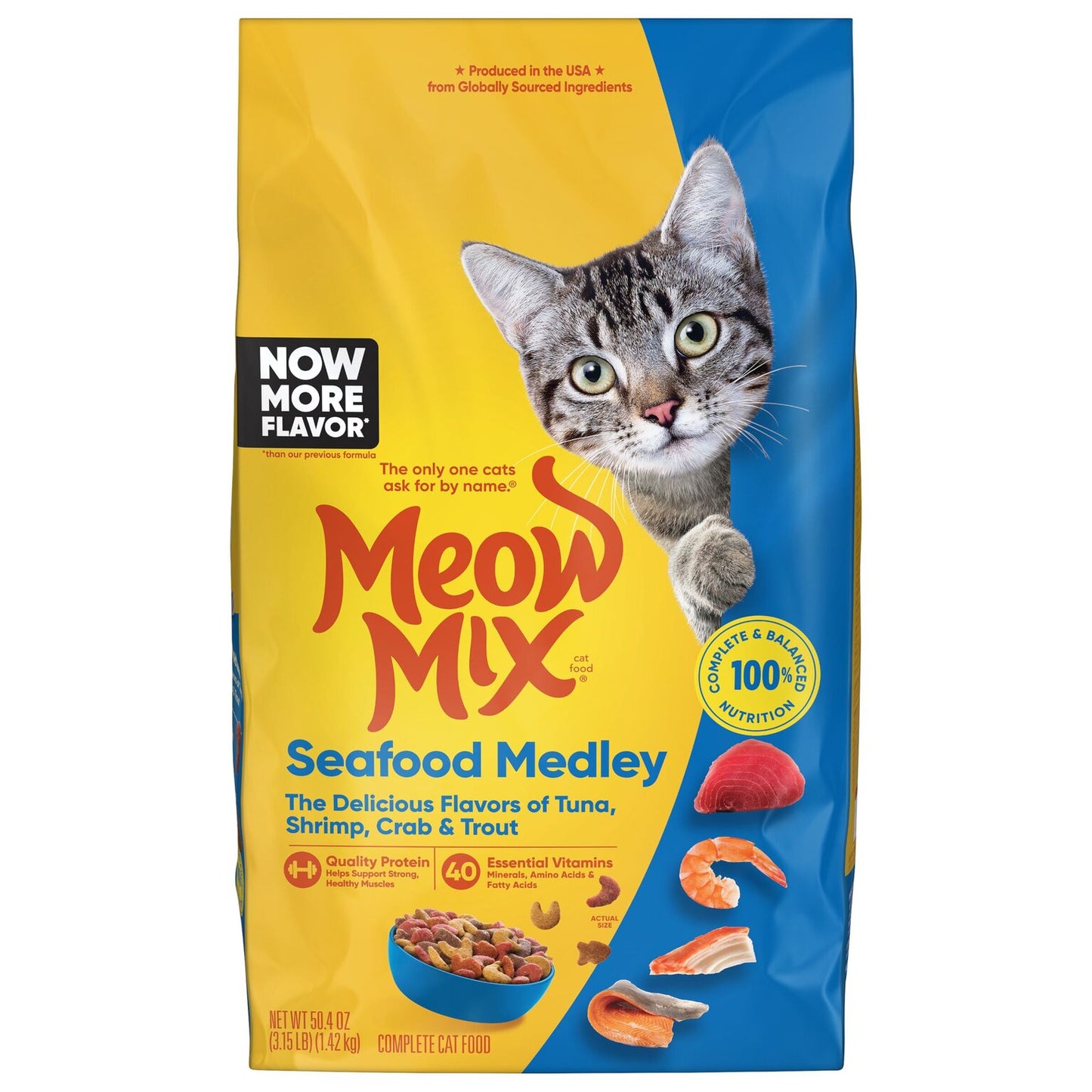 Meow Mix – Seafood Medley 3.15lb