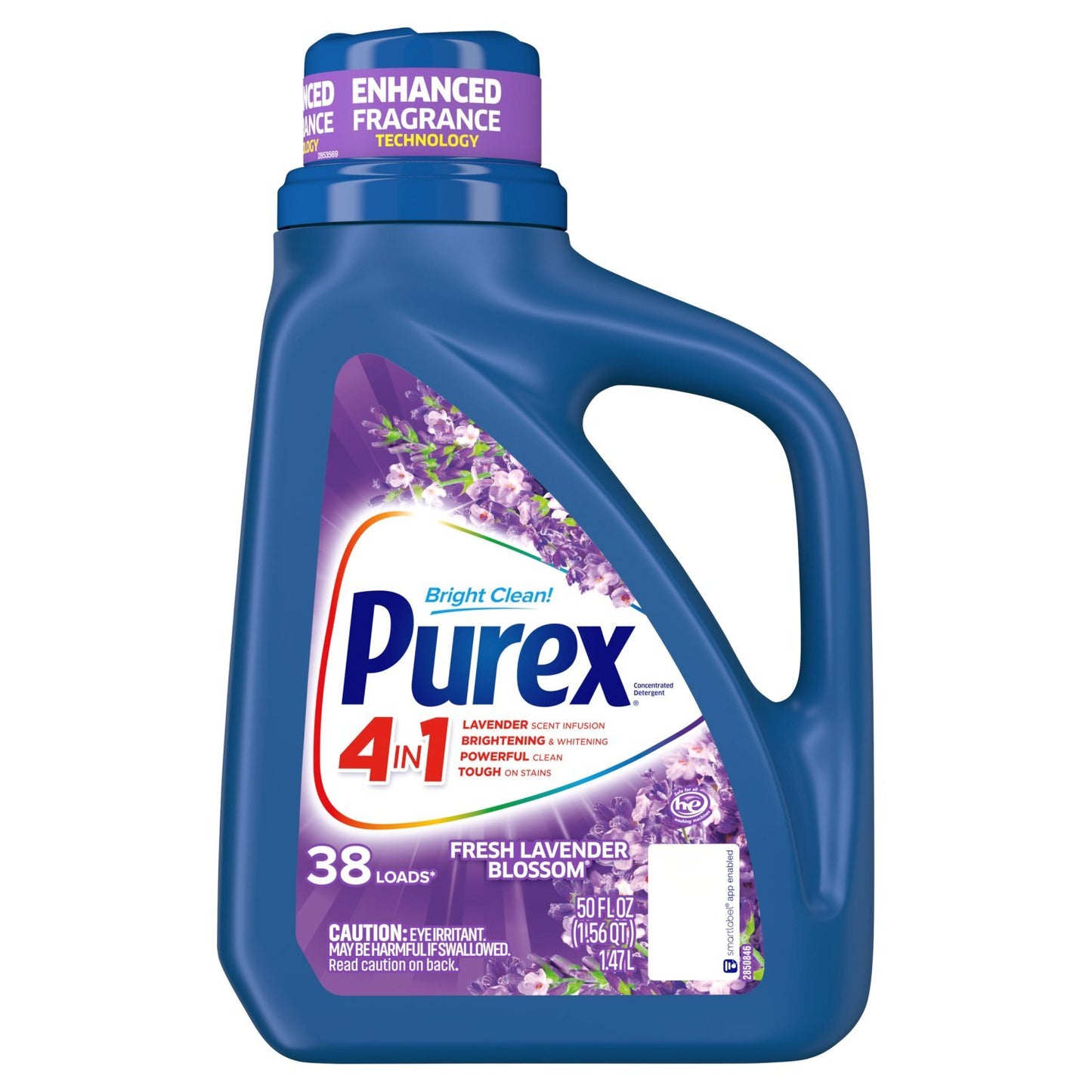 Purex 4-in-1 Fresh Lavender Blossom Detergent 50 oz