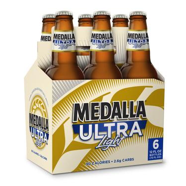 Medalla Ultra Light – Six Pack Botella 12oz