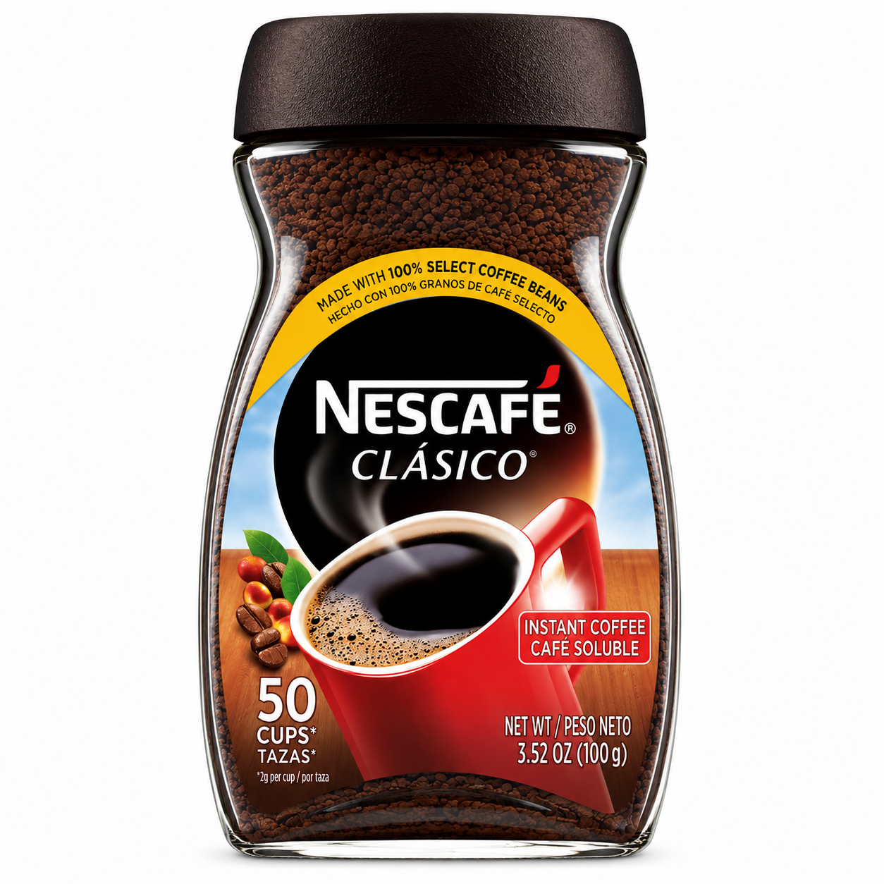 Café Instantáneo NESCAFÉ Clásico