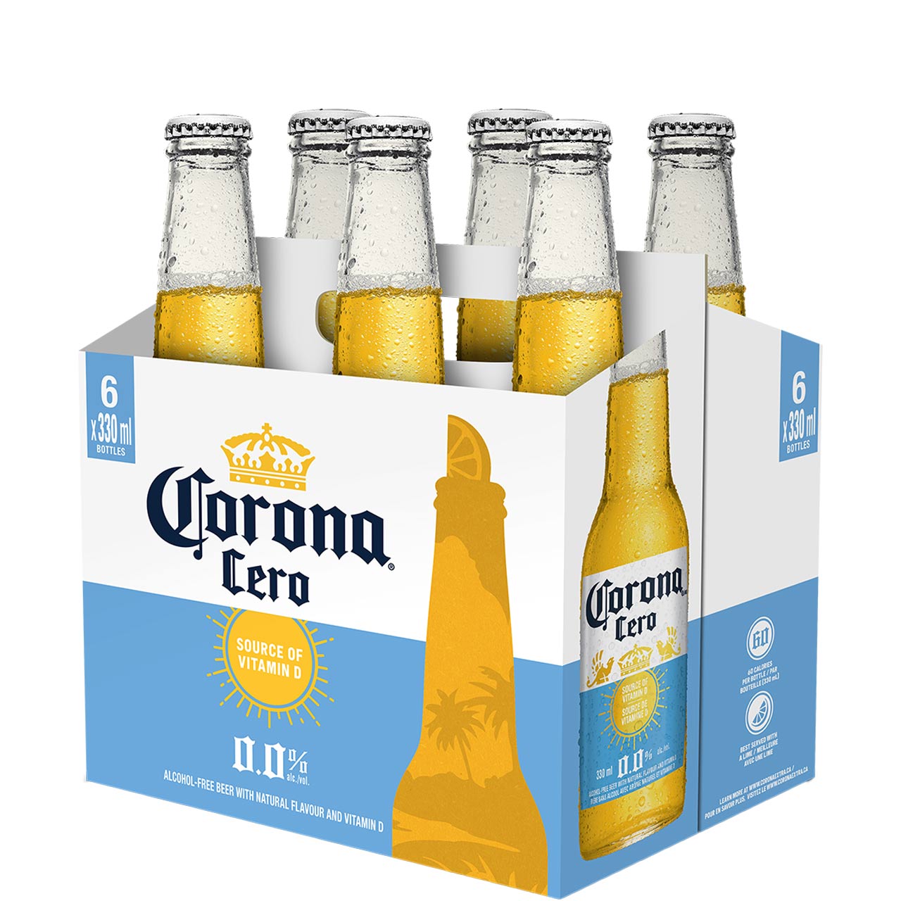 Corona Cero 0.0% 330 ml Six Pack Botella