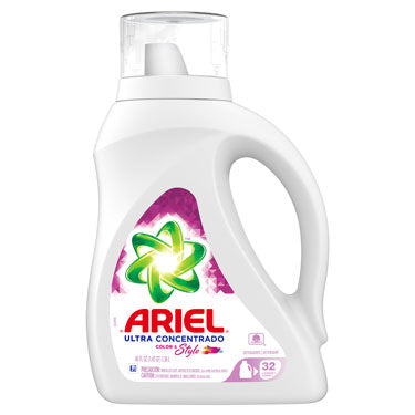 Ariel Ultra Concentrado Detergente Líquido Color & Style 46oz