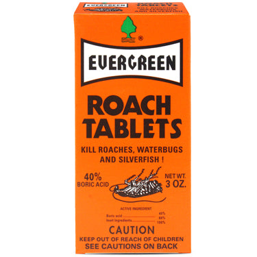 Evergreen – Tabletas para Cucarachas 3oz