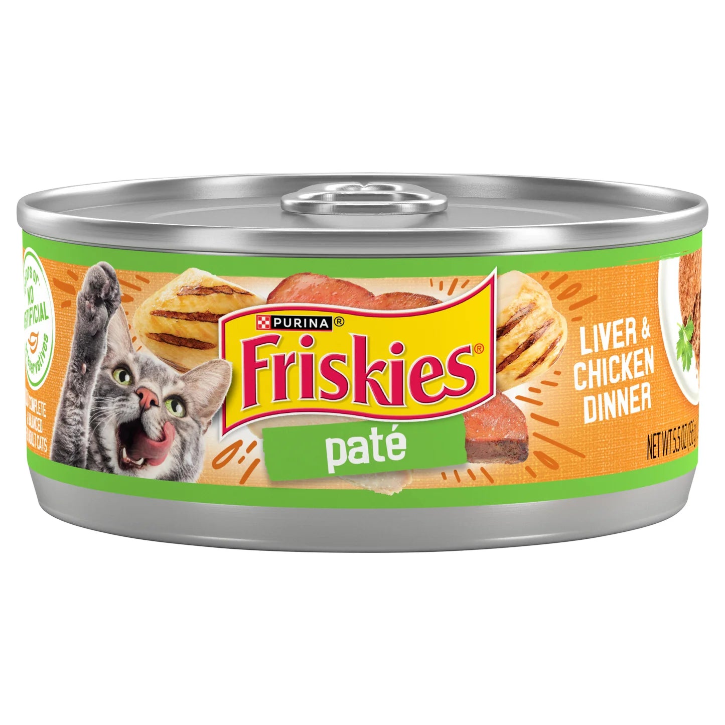 Friskies- Liver & Chicken Dinner 5.5oz