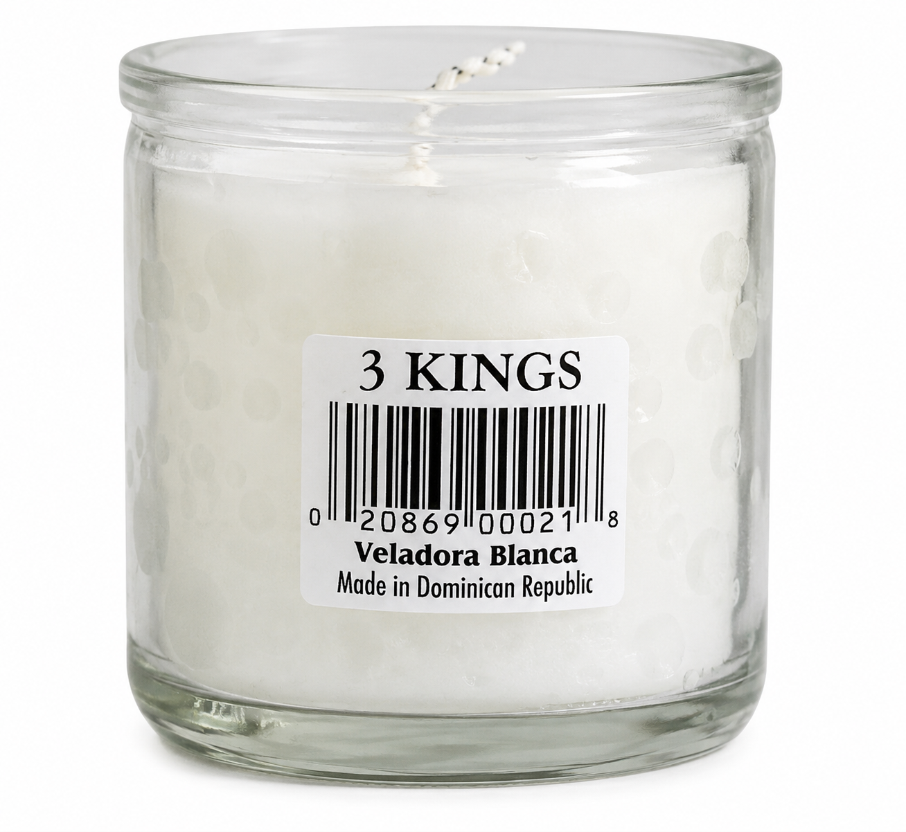 Veladora Blanca 3 Kings