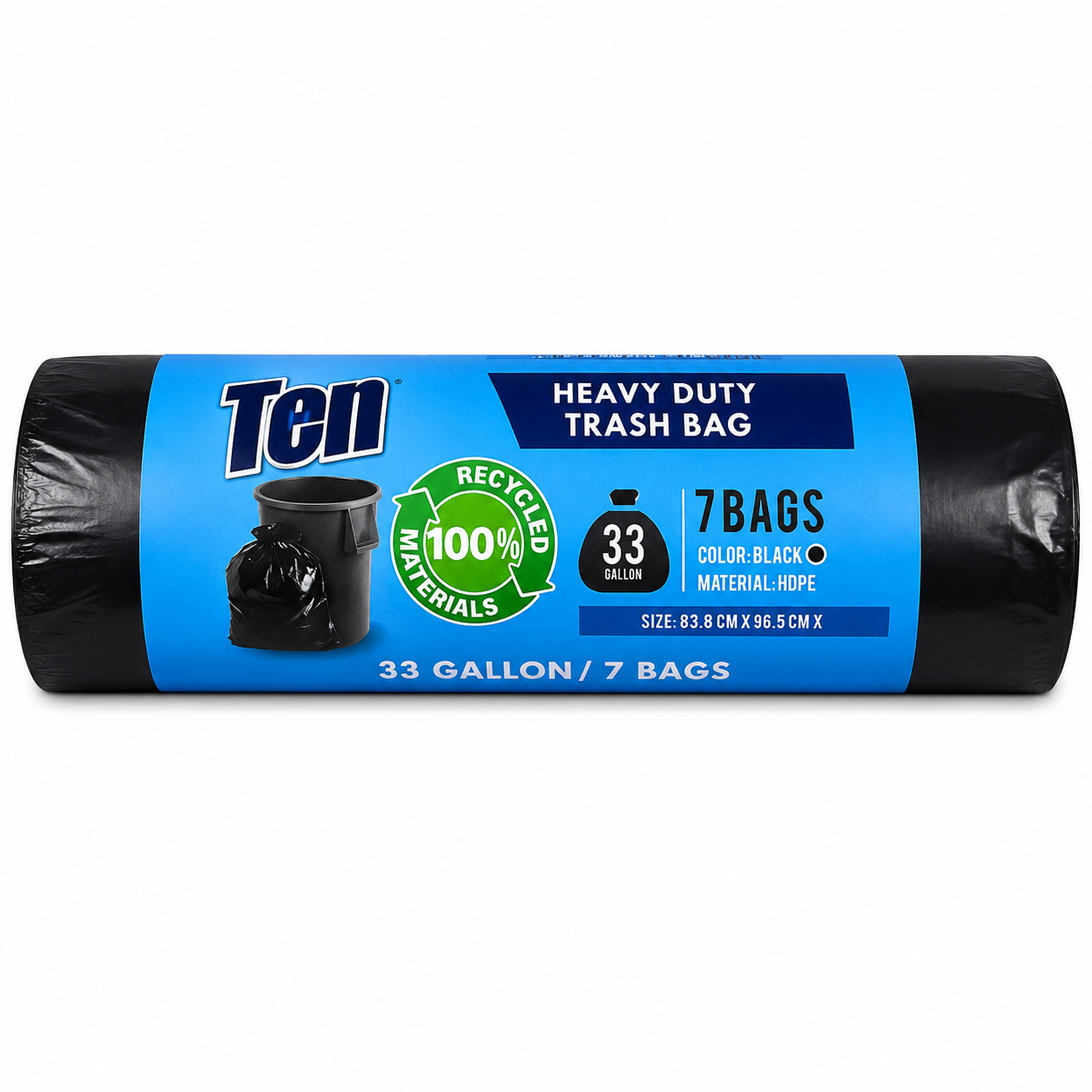Bolsas de Basura Heavy Duty Ten 33 Galones