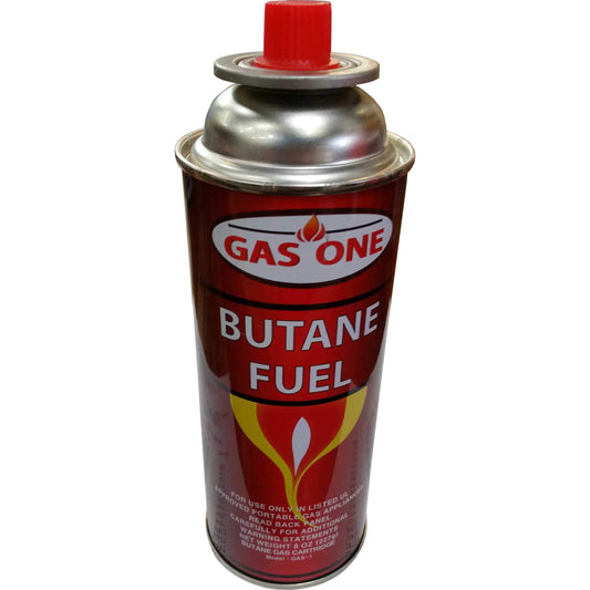 Gas One Butane Fuel (Cartucho de Gas Butano) 8oz