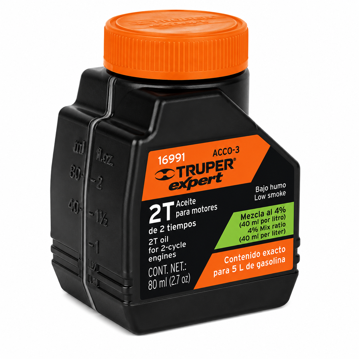 Aceite para Motores de 2 Tiempos Truper Expert 2.7 OZ