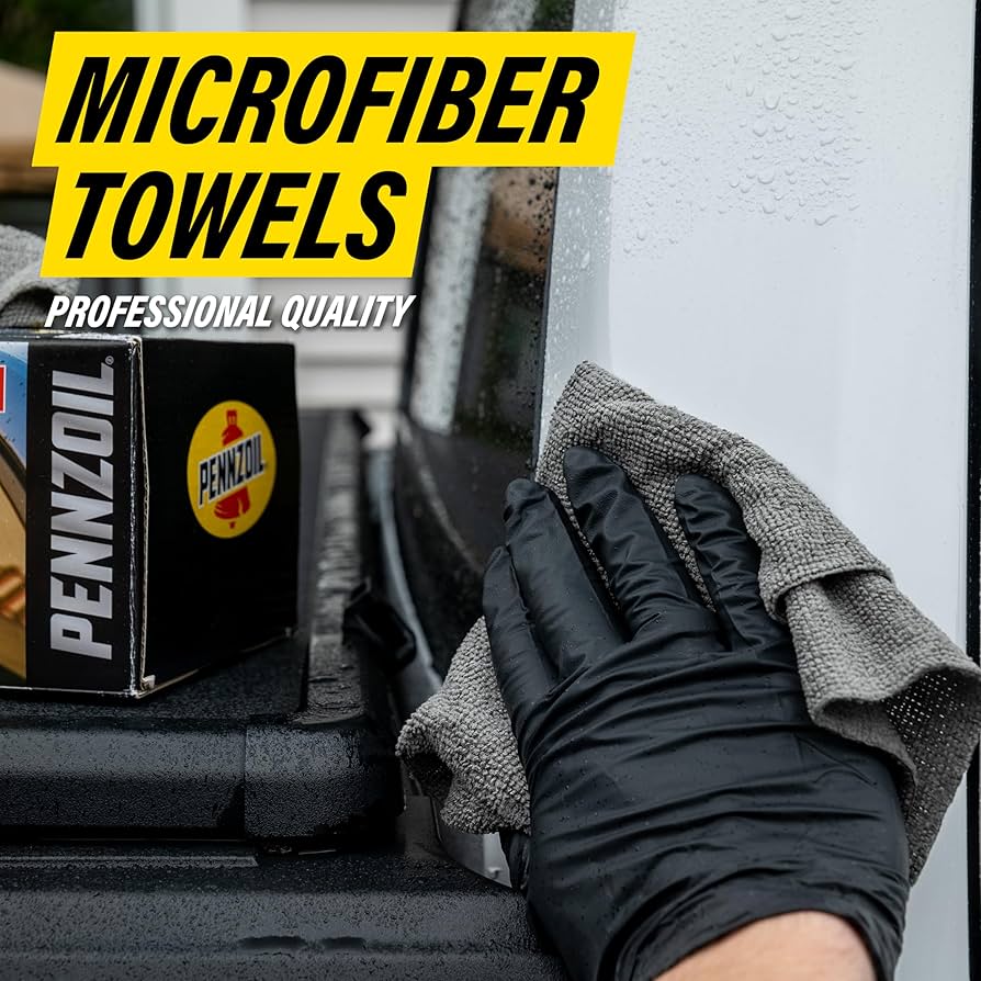 Toalla Penzoil de Microfibra Profesional (Venta Individual)