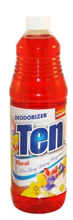 Ten Deodorizer Floral 28oz (Limpiador Aromatizante)