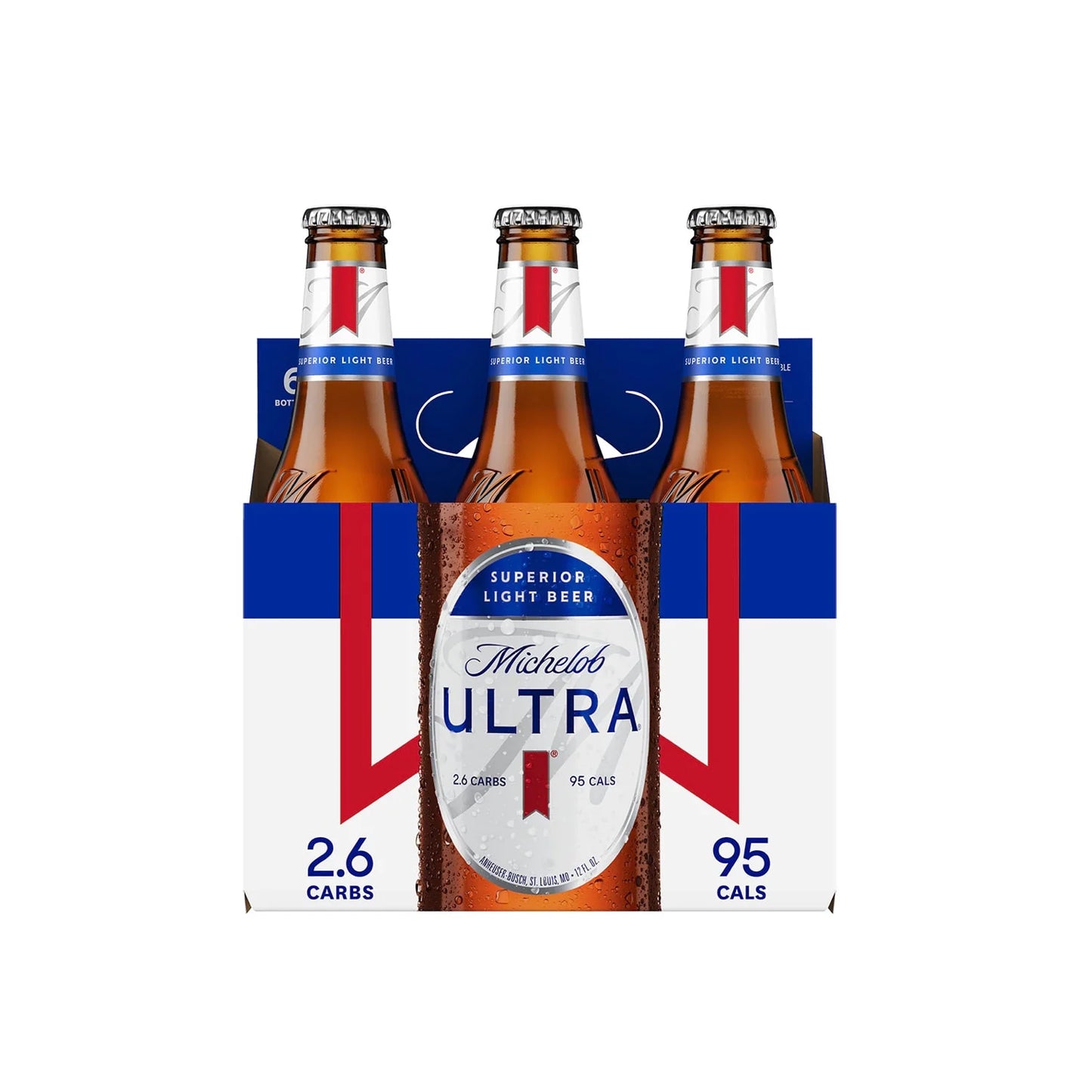 Michelob Ultra- Botella Six Pack 12 oz