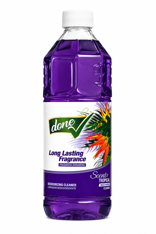 Done – Long Lasting Fragrance Lavanda Scent (Limpiador Multiuso) 28oz