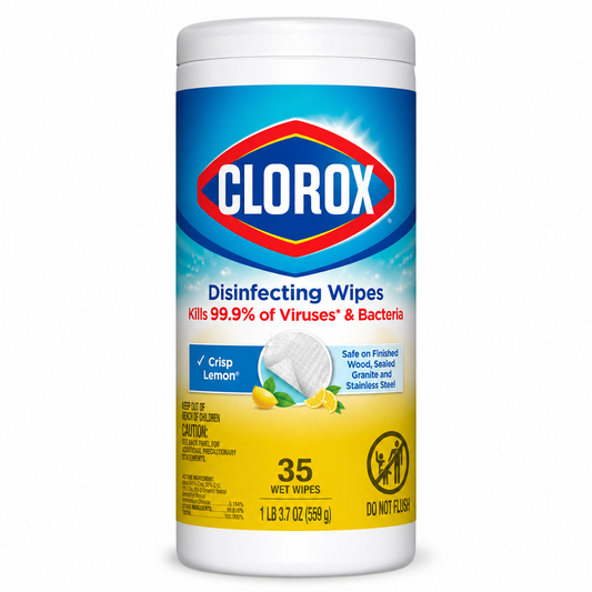 Clorox Disinfecting Wipes (Toallitas Desinfectantes) – 35 unidades