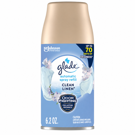 Glade Automatic Spray Refill Clean Linen 6.2 oz