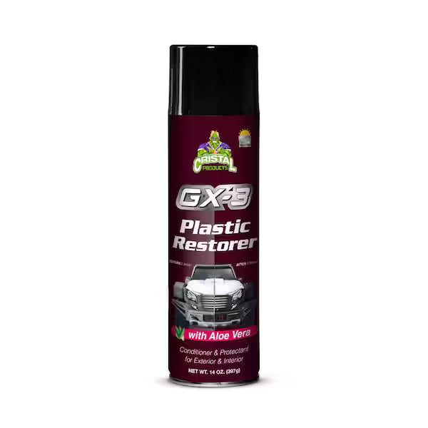 Cristal Products GX3 Plastic Restorer con Aloe Vera (14 oz)